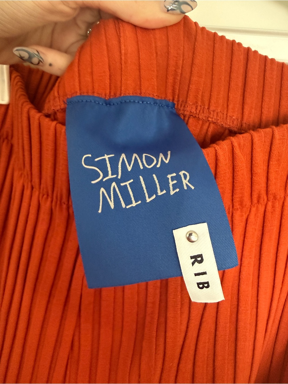 Simon Miller Ribbed Shorts - Picture 2 of 4